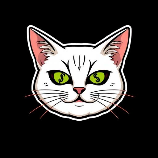 CASH CAT coin artwork